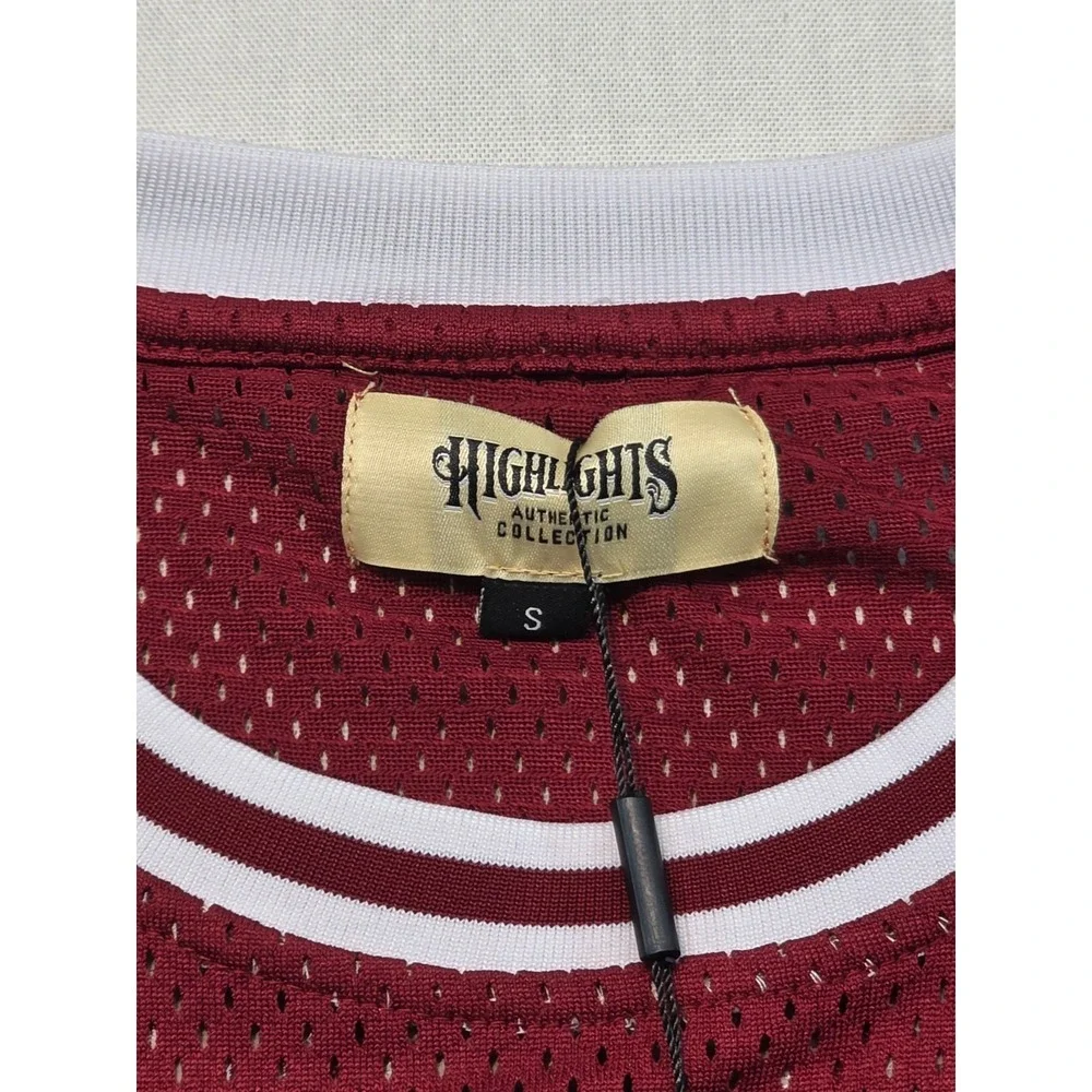 Kobe‎ Bryant Lower Merion High School Jersey Small Maroon Headgear Classics NWT